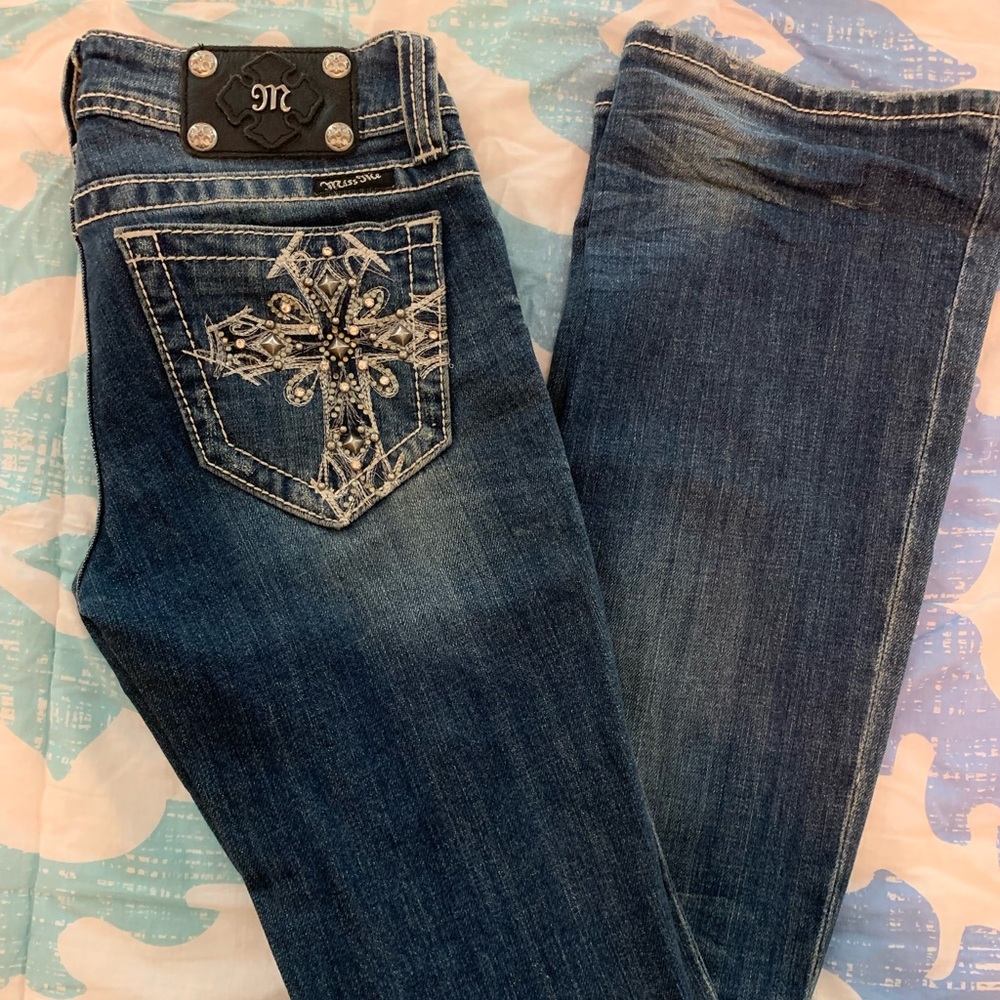 Miss Me Boot Cut Jeans